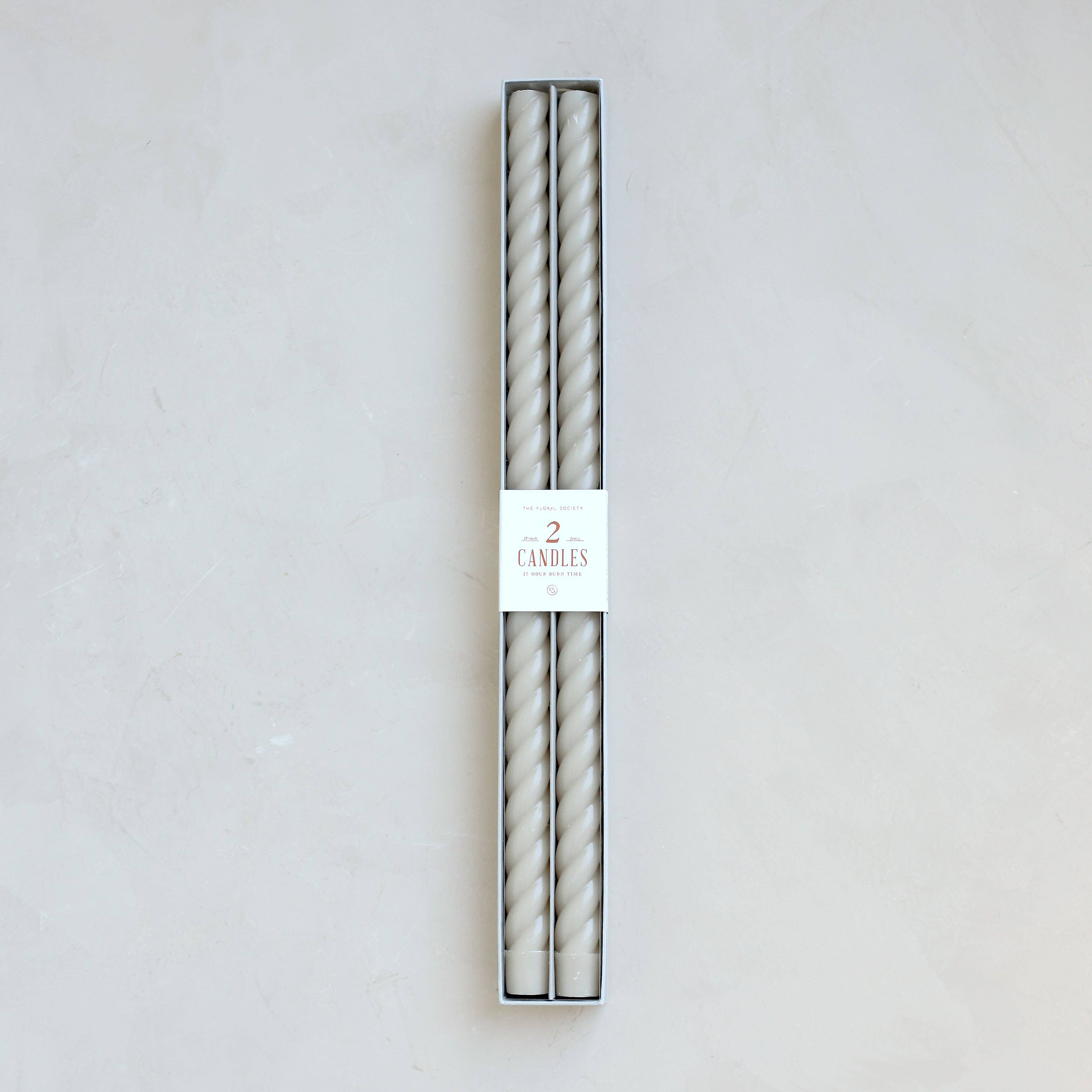 18" Fancy Taper Candles