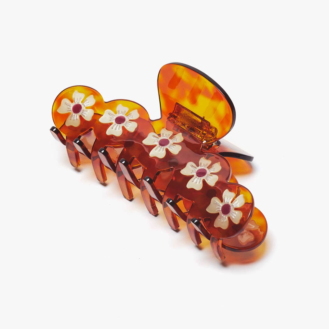 Antheia Claw - Large Tortoise Acetate Hair Clip Accessory