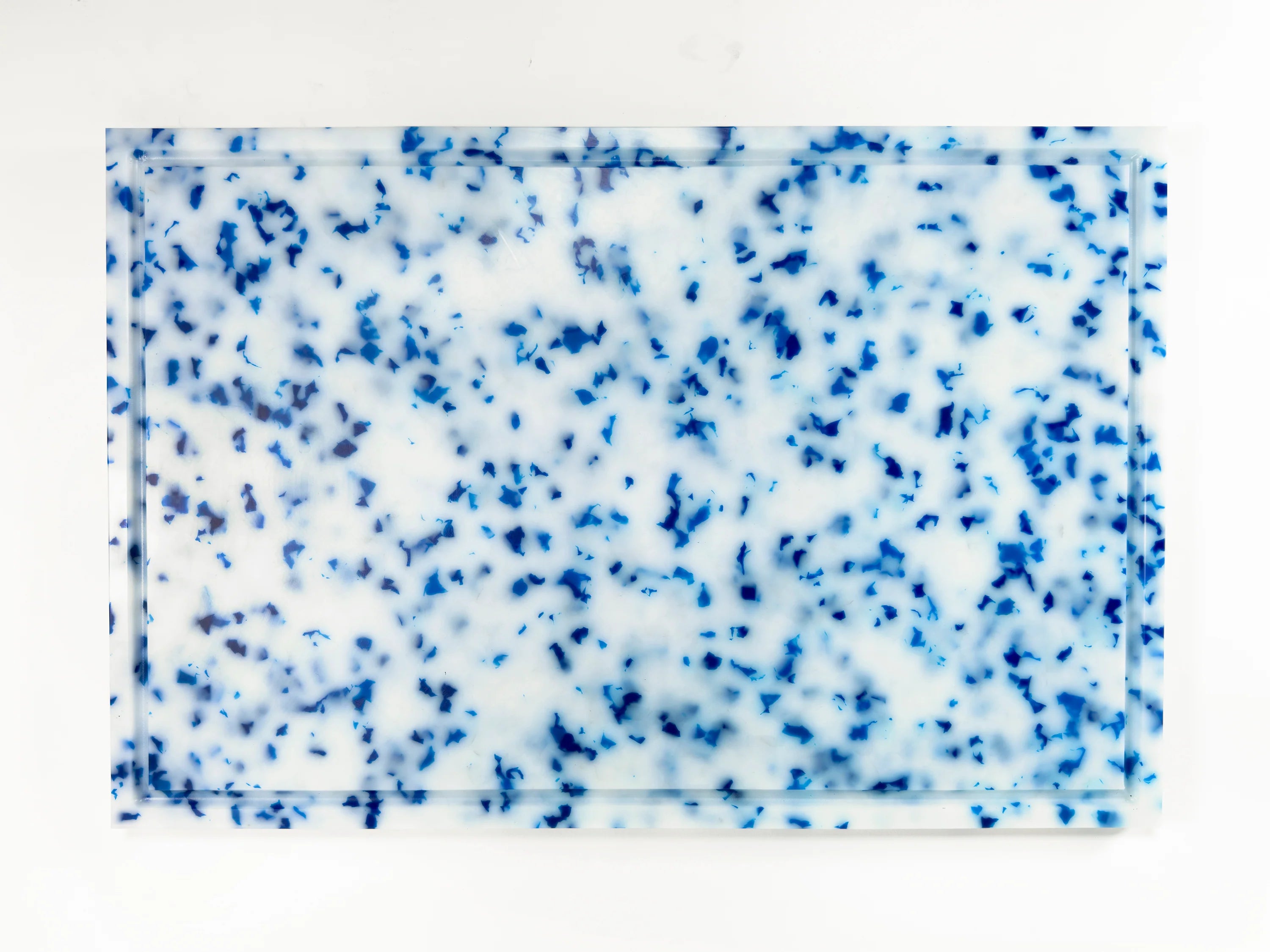 Extra Large Cutting Board - Blue/White