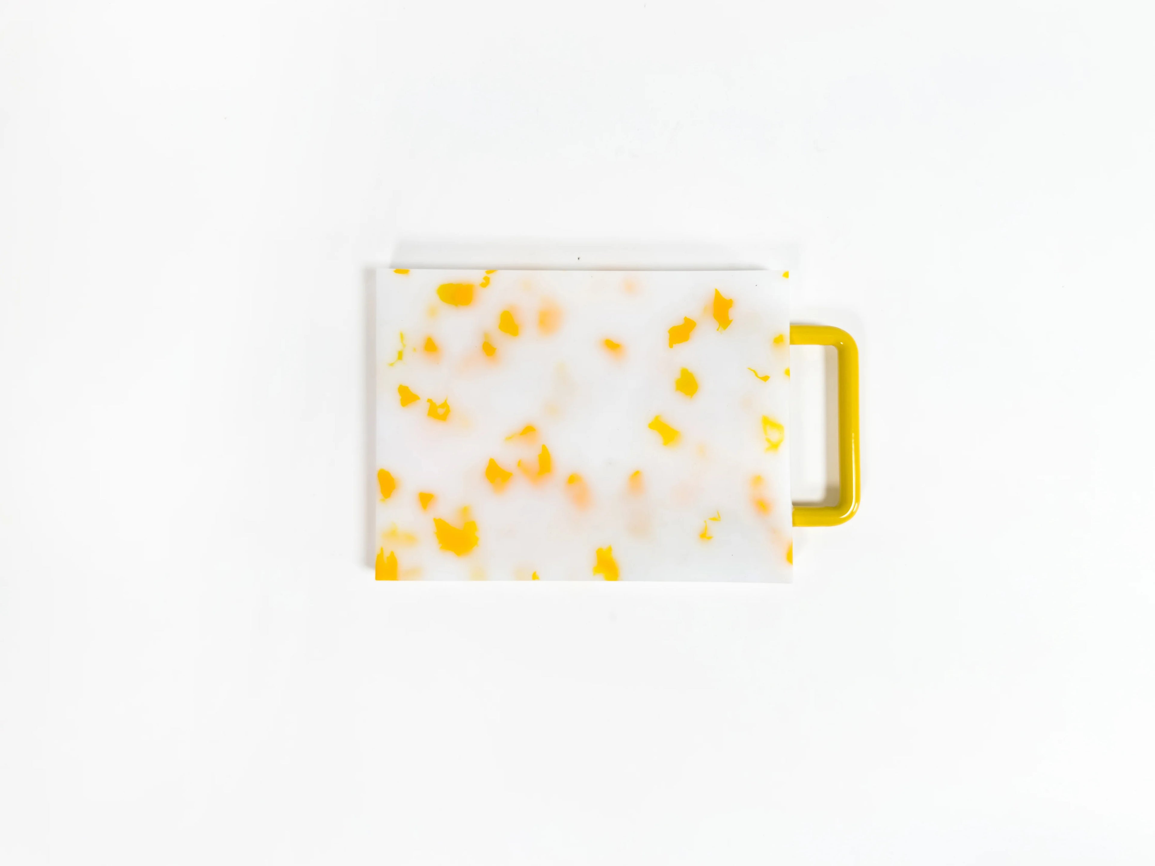 Small Cutting Board - Yellow/White