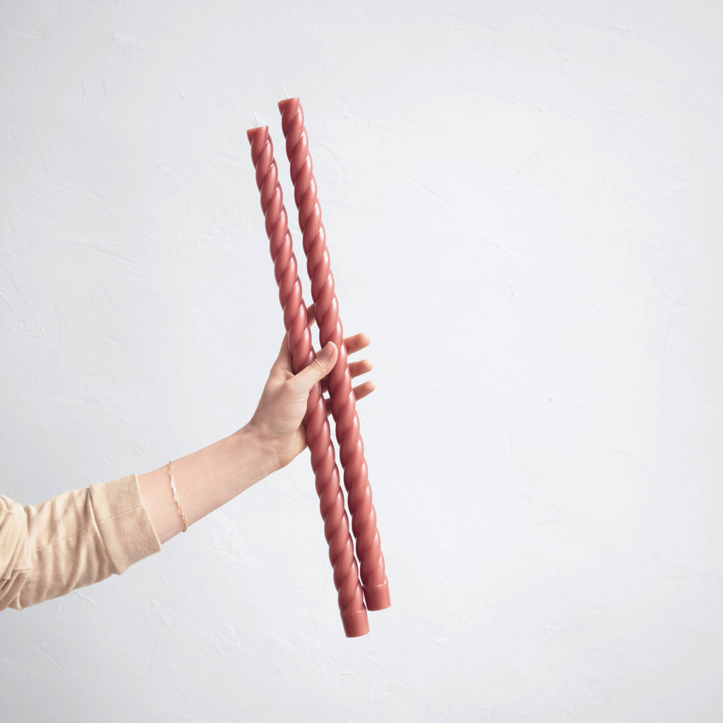 18" Fancy Taper Candles