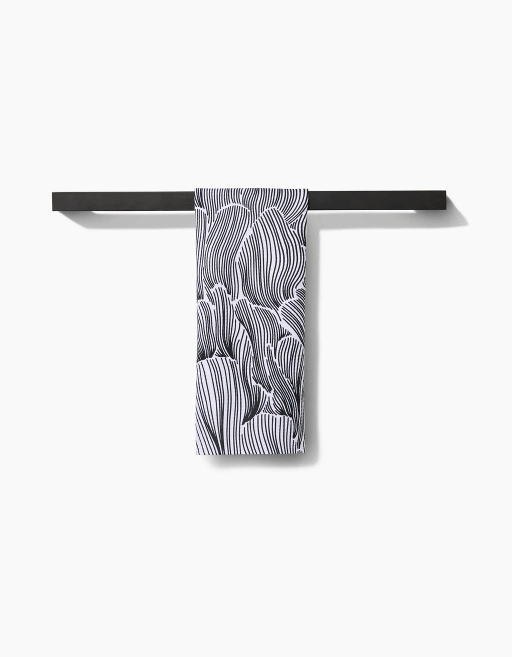 Posh Petals Fresh Linen Tea Towel — view 4