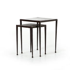 Dalston Nesting End Tables Antique Rust