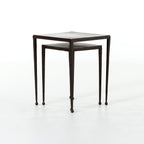 Dalston Nesting End Tables Antique Rust