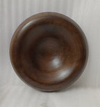 Large Round Turned Serving Bowl