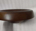 Small Round Turned Serving Bowl