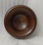 Small Round Turned Serving Bowl