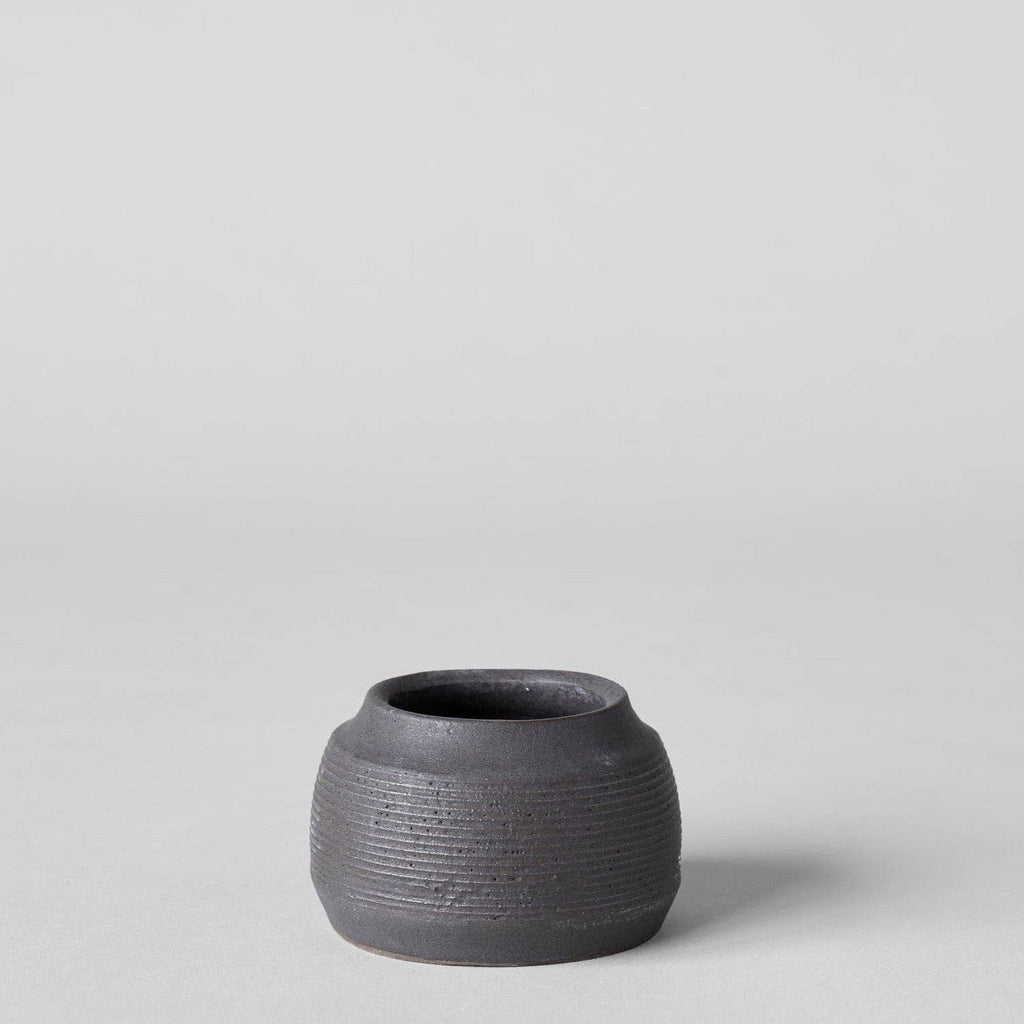 Stoneware Match Strike Pot — view 5