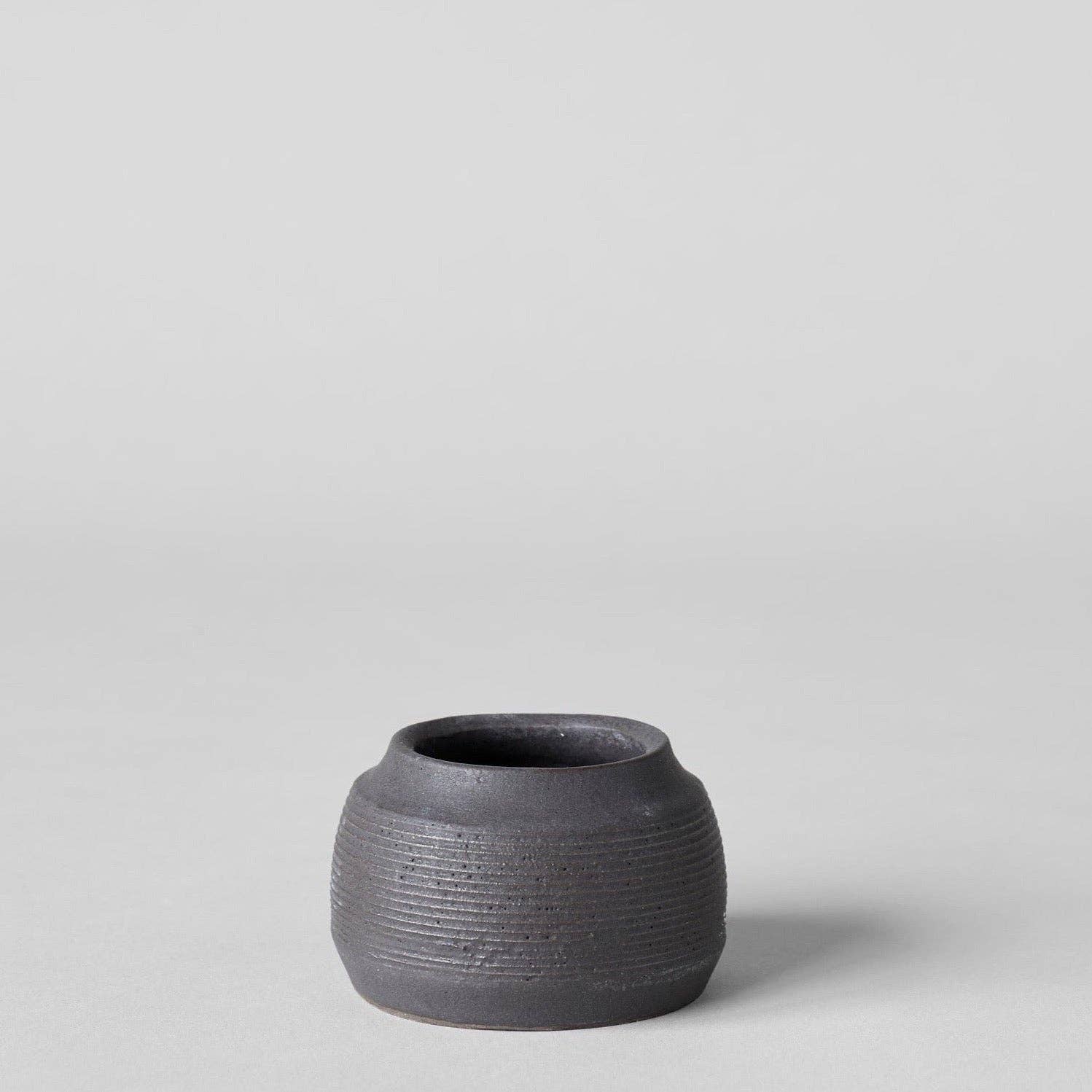 Stoneware Match Strike Pot — view 5