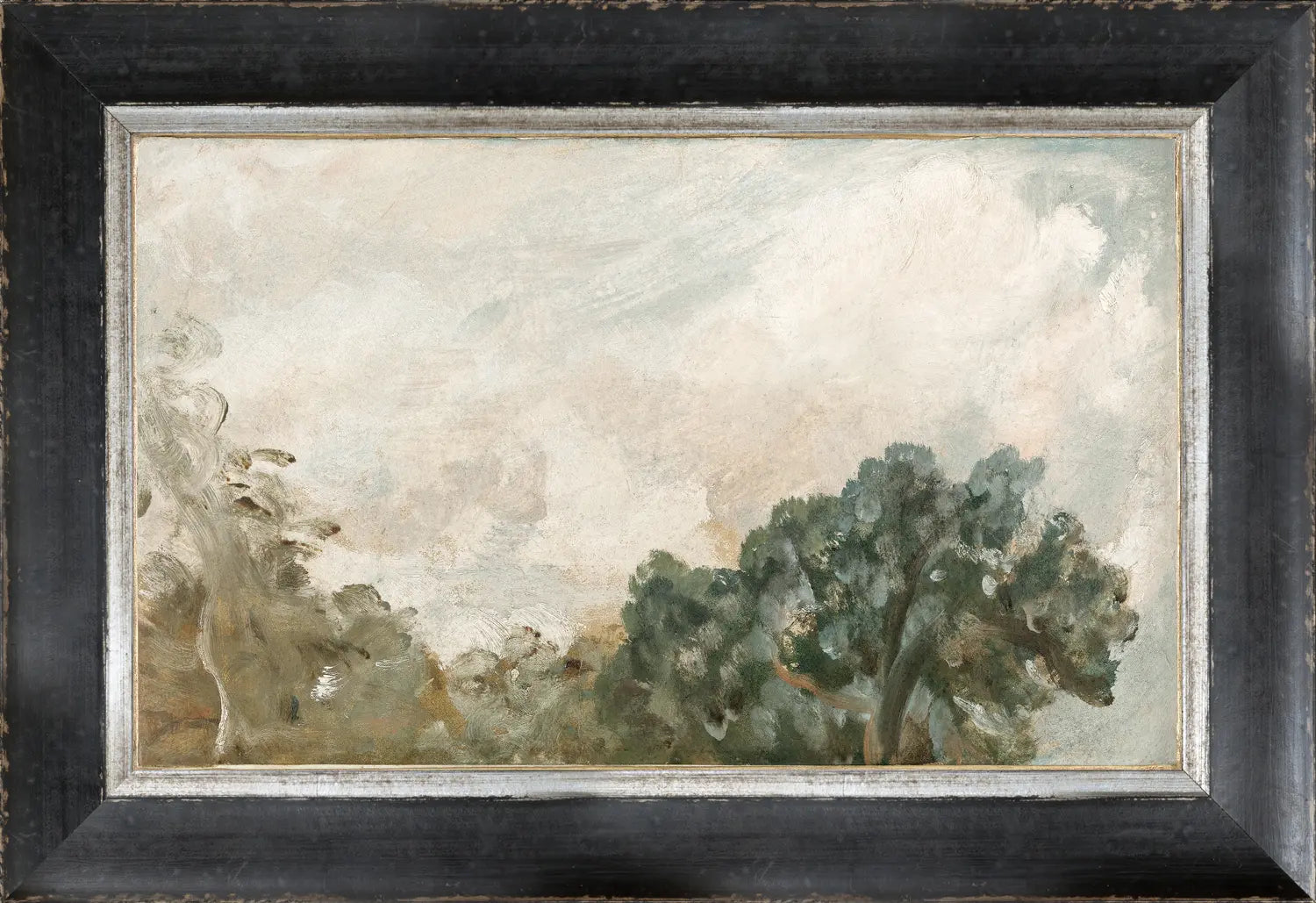 Petite Scapes – Cloud Study with Trees C. 1821