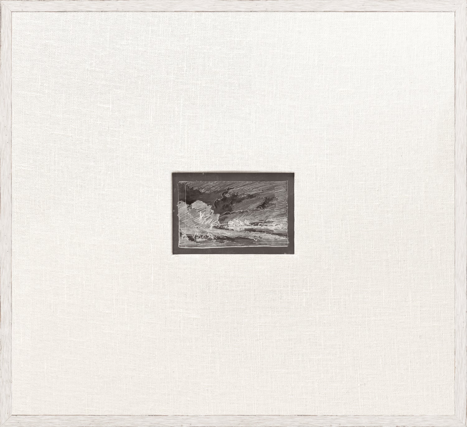 Mini Sketch I C. 1892 in Charcoal