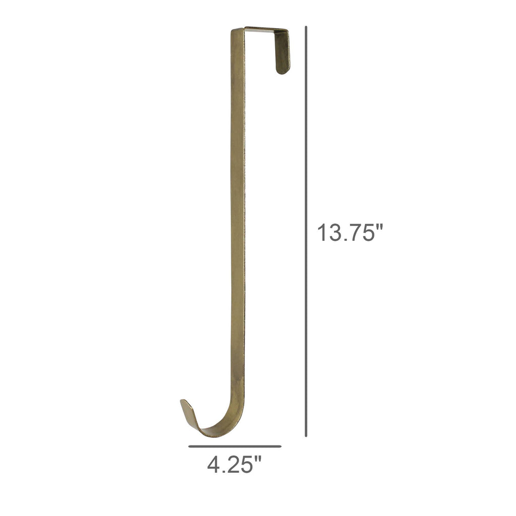 Wreath Hanger, Metal - Gold
