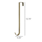 Wreath Hanger, Metal - Gold