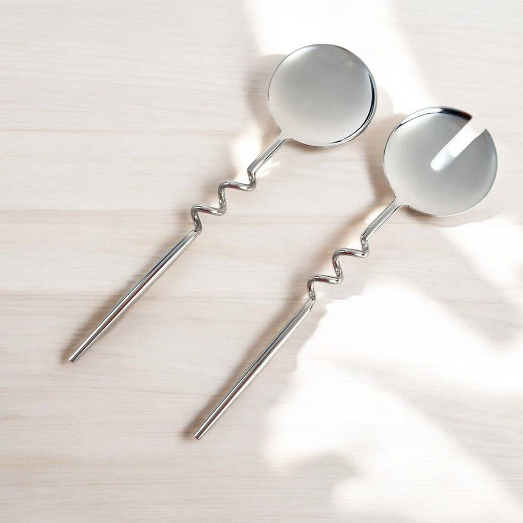 Elisa Silver Servers (Set of 2) by MESO