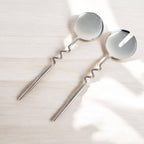 Elisa Silver Servers (Set of 2) by MESO