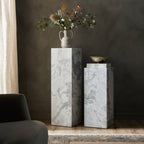 Modern Marble Pedestal, Small