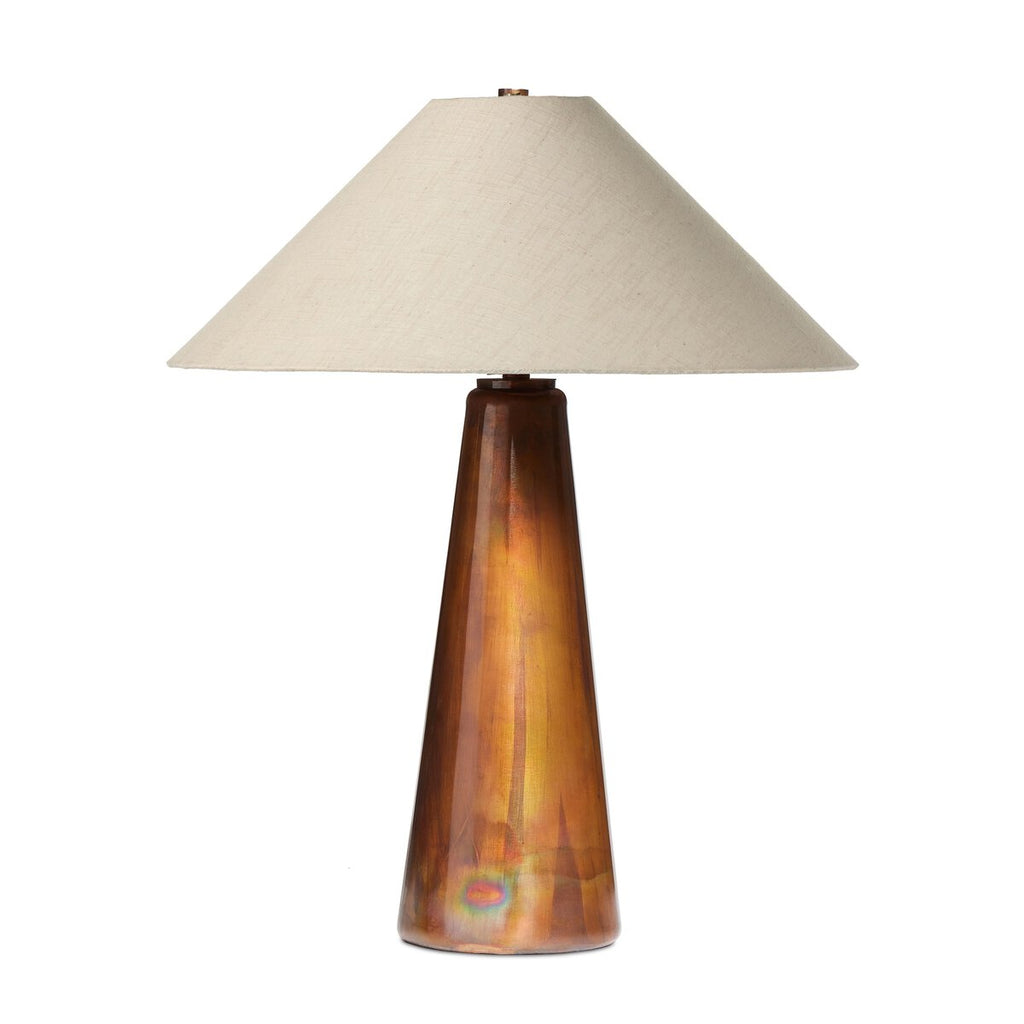 Romani Table Lamp Iridescent Acid Wash