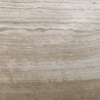 Figueroa Dining Table 42 Light Beige Travertine