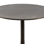 Jocelyn End Table- Dark Brass