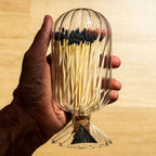 Helix Match Cloche, Black-tip Matches