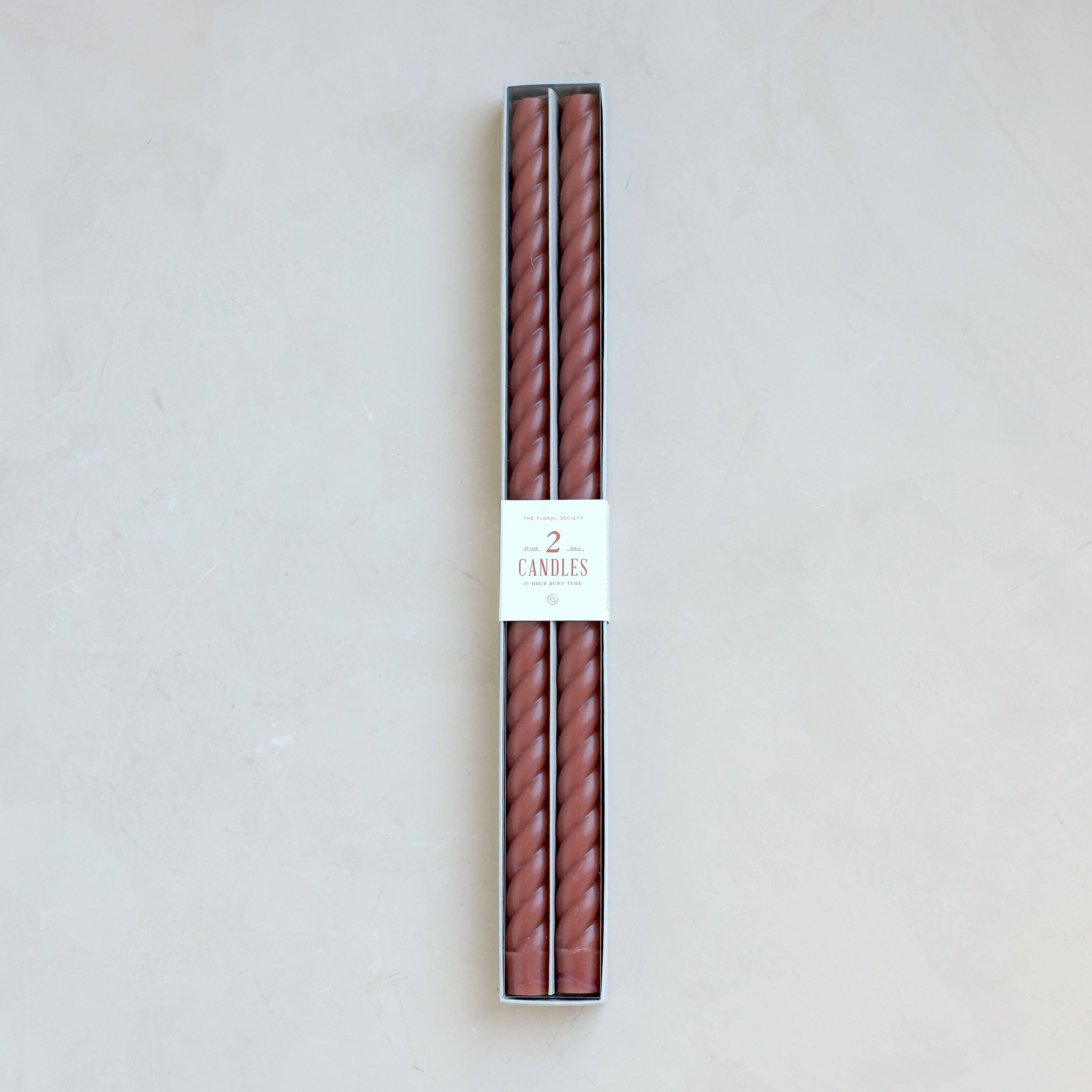 18" Fancy Taper Candles