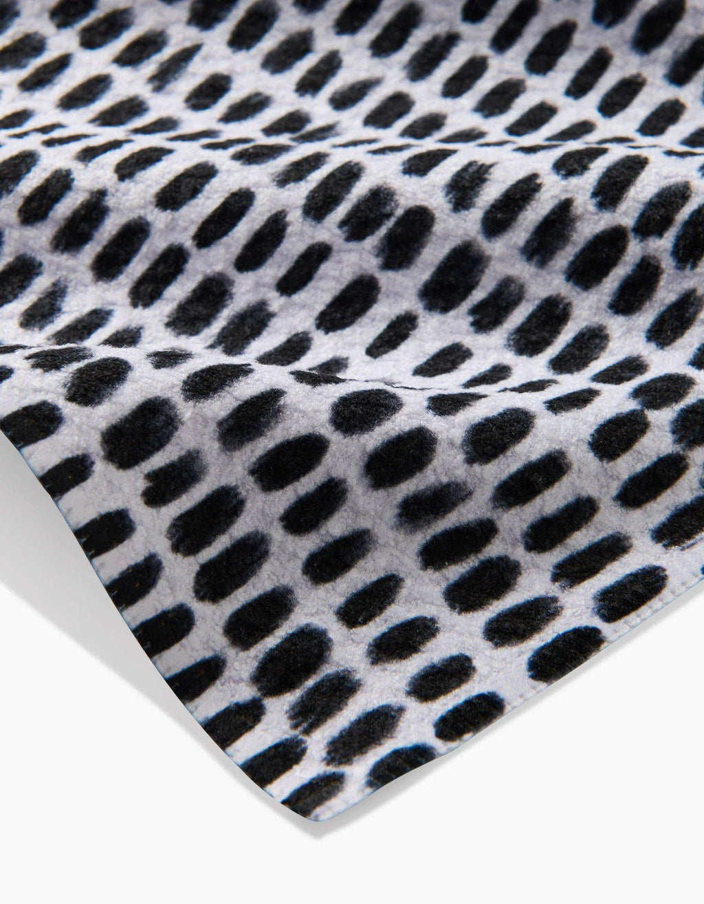 Dot Dot Dot Fresh Linen Tea Towel — detail view