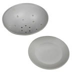 Drift Berry Bowl with Saucer, Ceramic.  saucer: 5.5x0.75