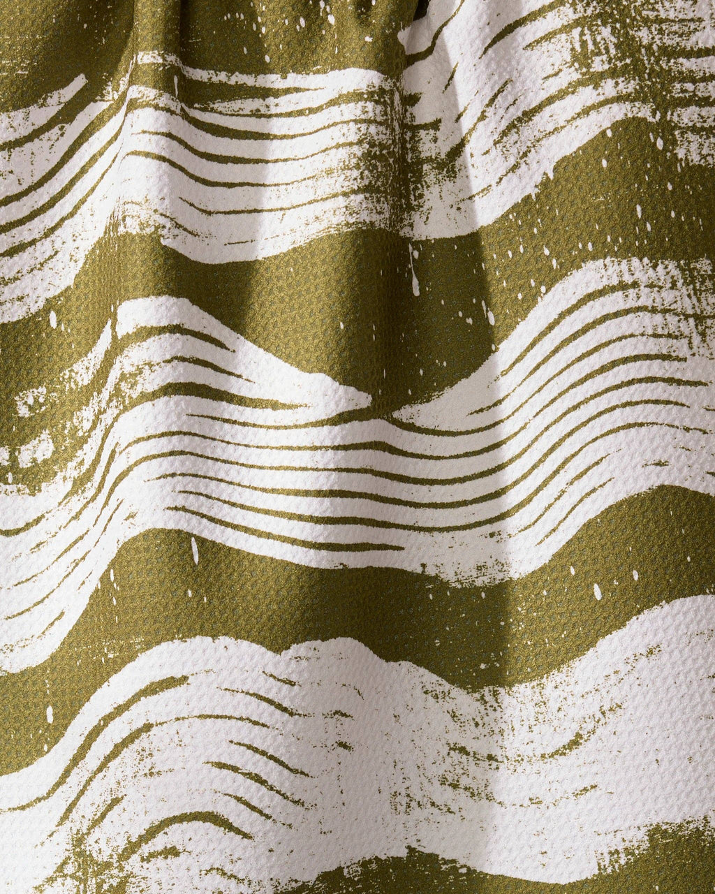 Brushline Green Tea Towel