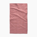Fireside Plaid Red Tea Towel
