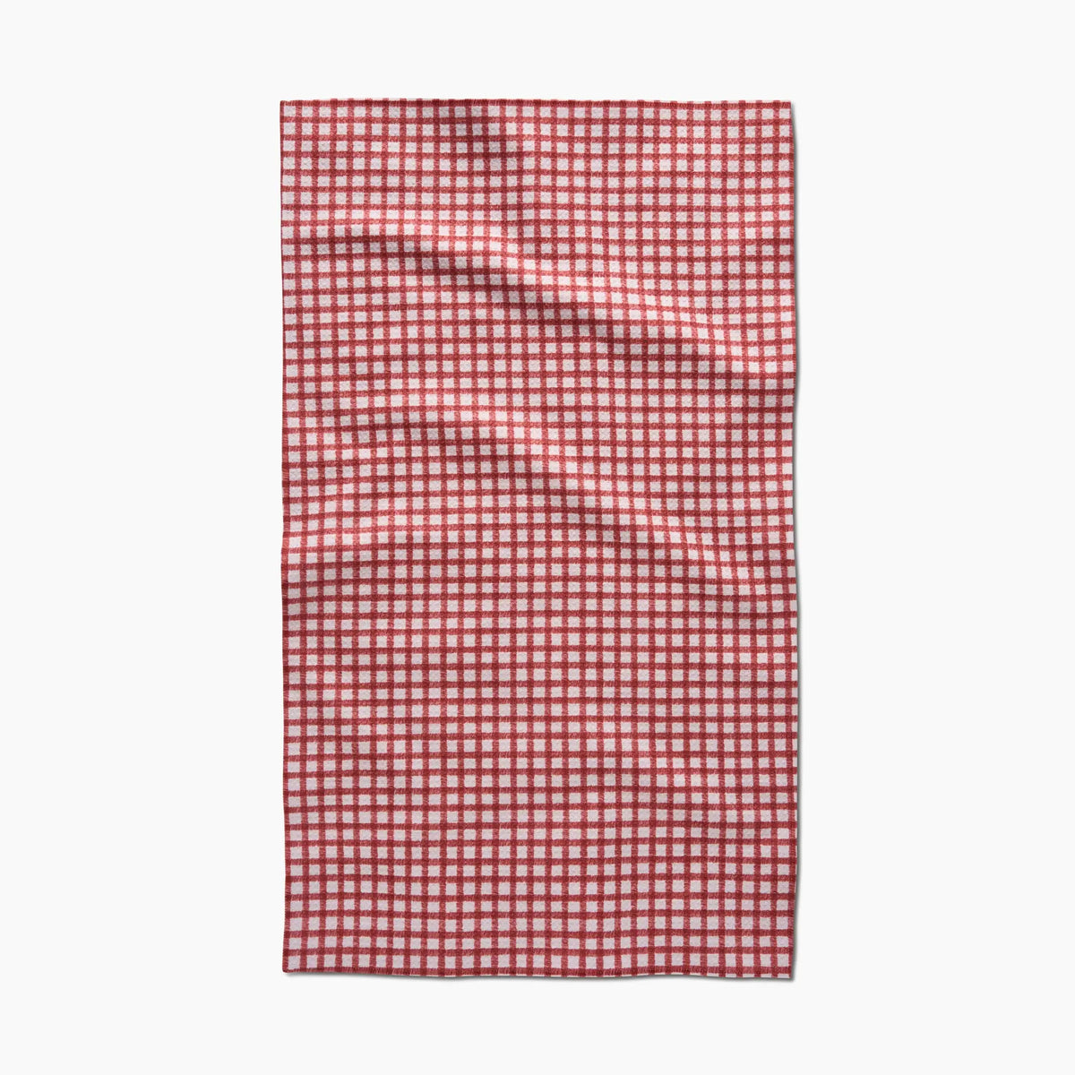 Fireside Plaid Red Tea Towel
