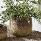 Weathered Garden Pot Large