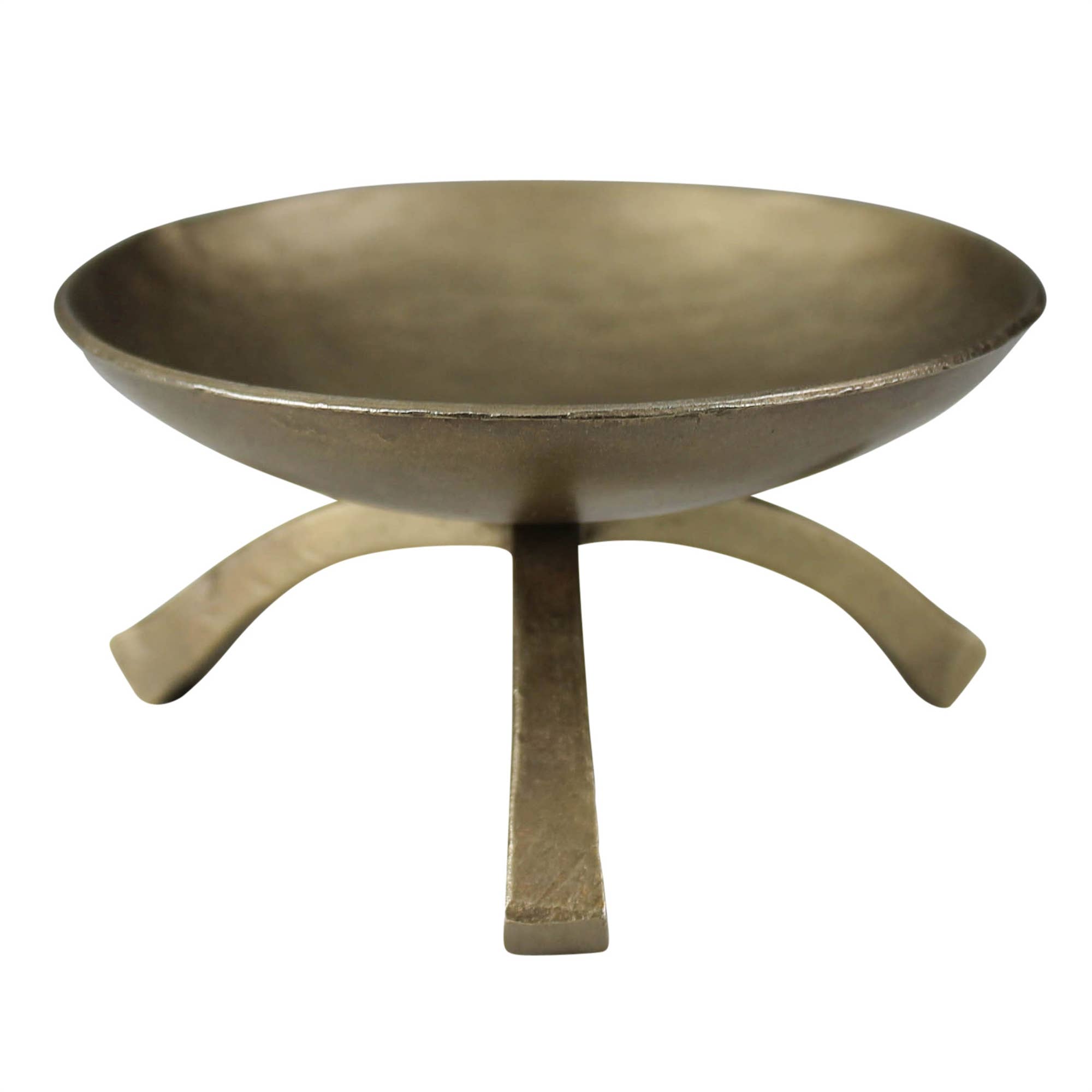 Giza Footed Pillar Holder, Brass