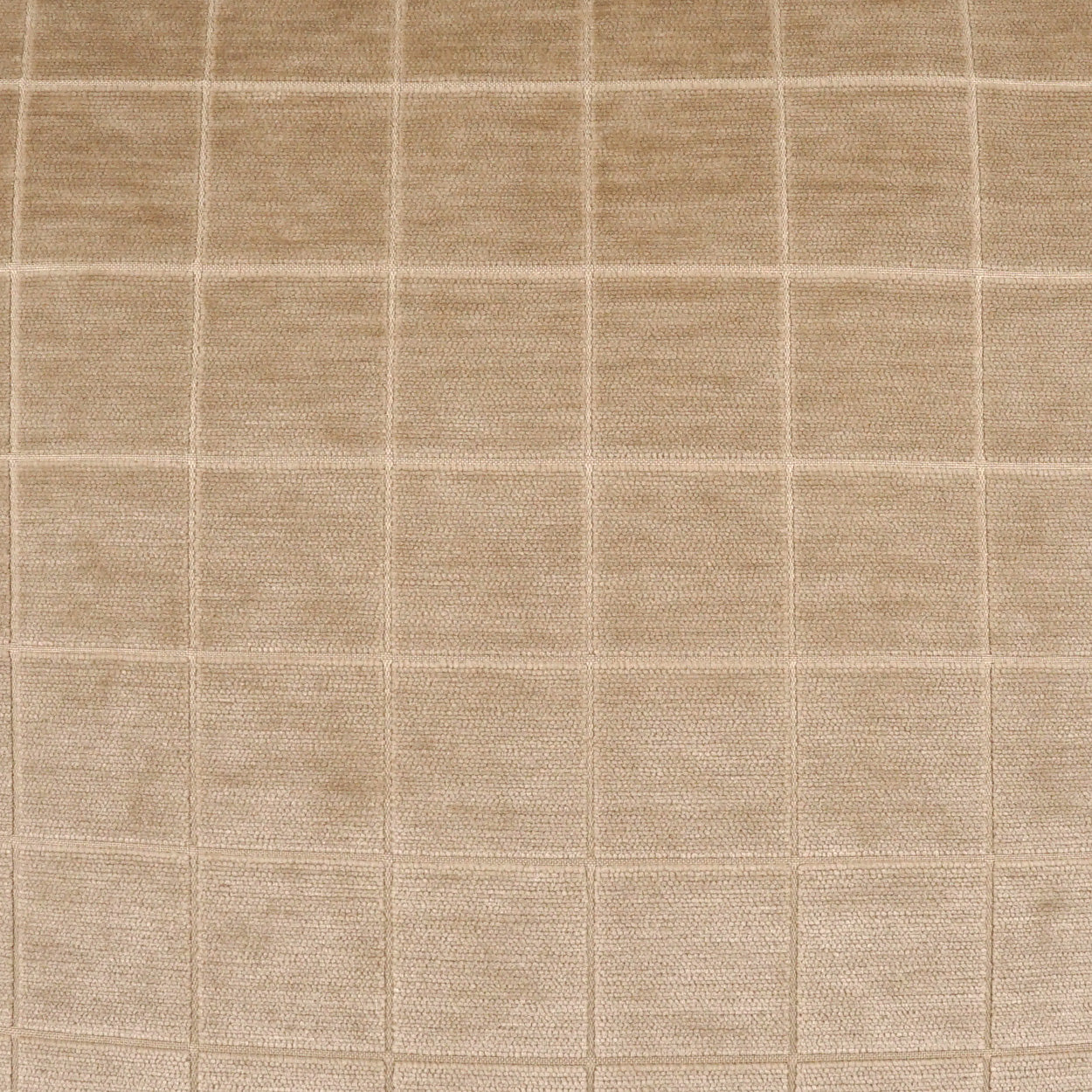 Camden Check Square Fawn, 24x24