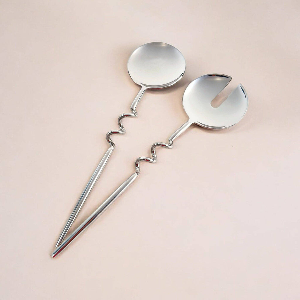 Elisa Silver Servers (Set of 2) by MESO