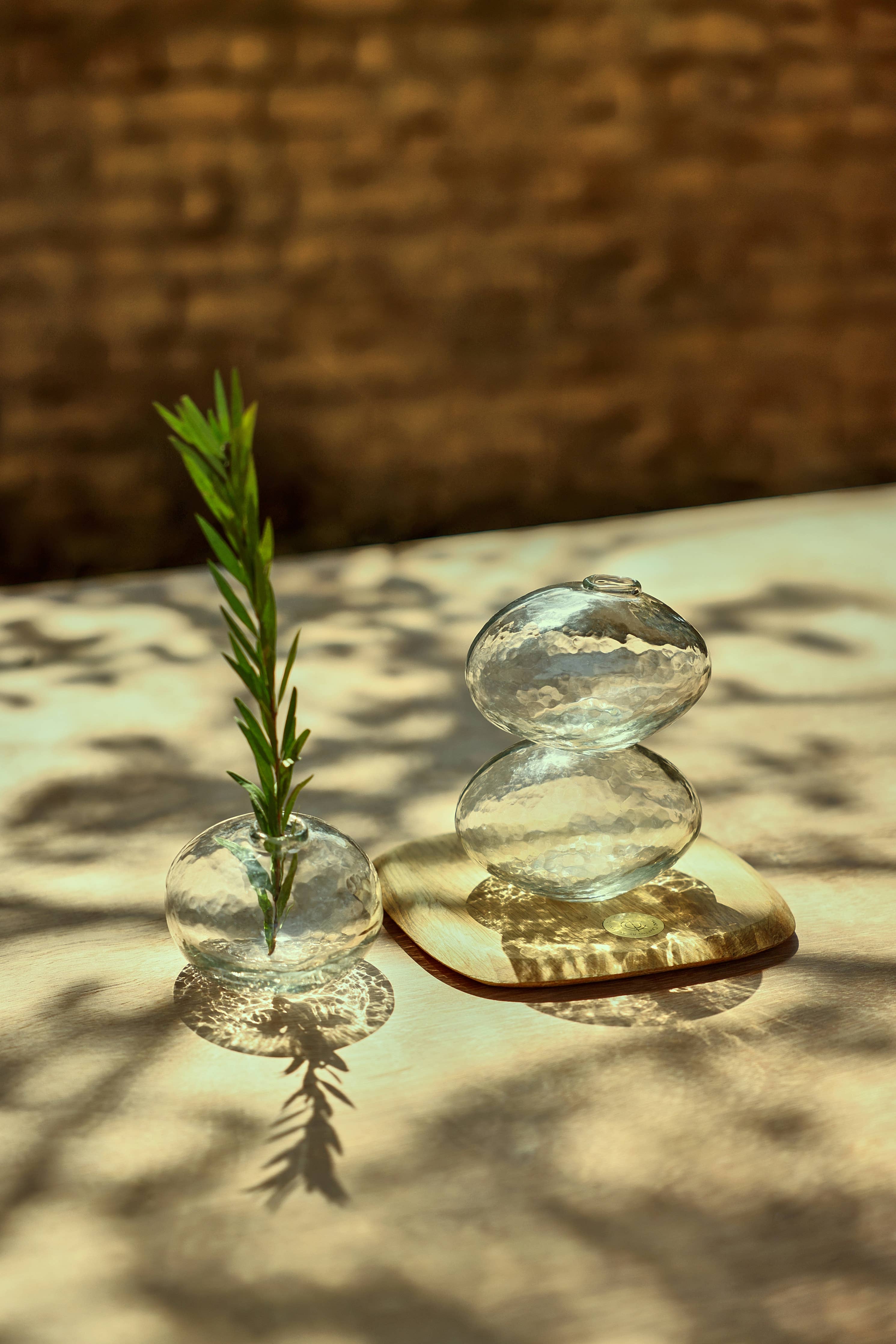 Pebbled Natura Vases - Set of 3