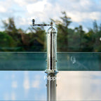 The original 'Chrome Mill' - polished 9" pepper grinder — styled