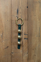 Sleigh Bells on Brass Ring | Christmas Door Bell