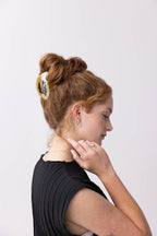 Rosehip Claw - Fall Colors Acetate Floral Hair Clip