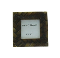 4X4” Brown Criss-Cross Frame