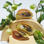Rosehip Claw - Fall Colors Acetate Floral Hair Clip