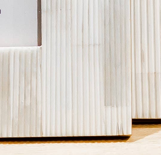 4x6” Carved Bone Picture Frame