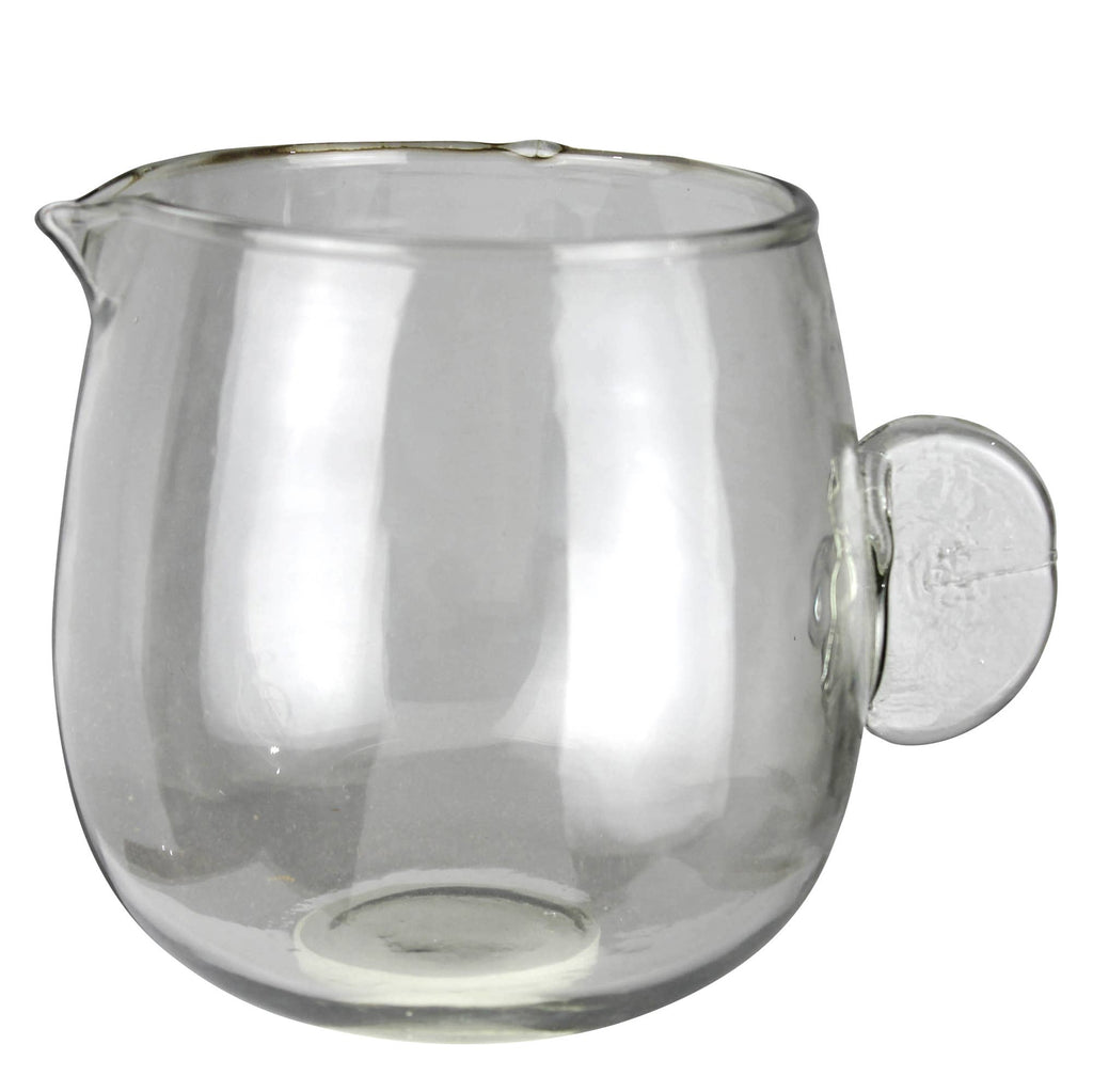 Lomi Pitcher with Tab Handle, Glass - Lrg