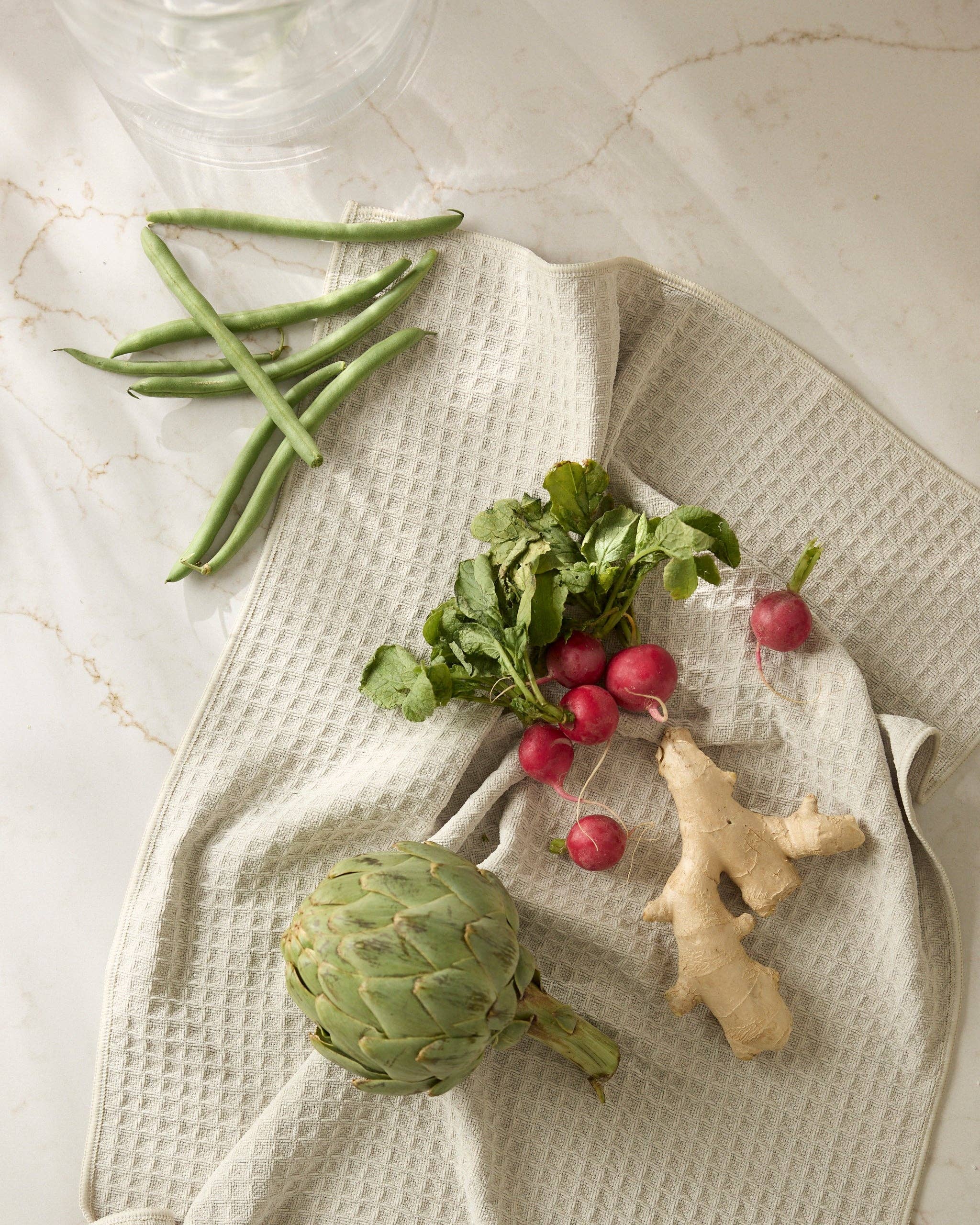 Vanilla Truffle Hand Towel — styled