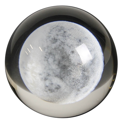 Glass Hologram - Moon