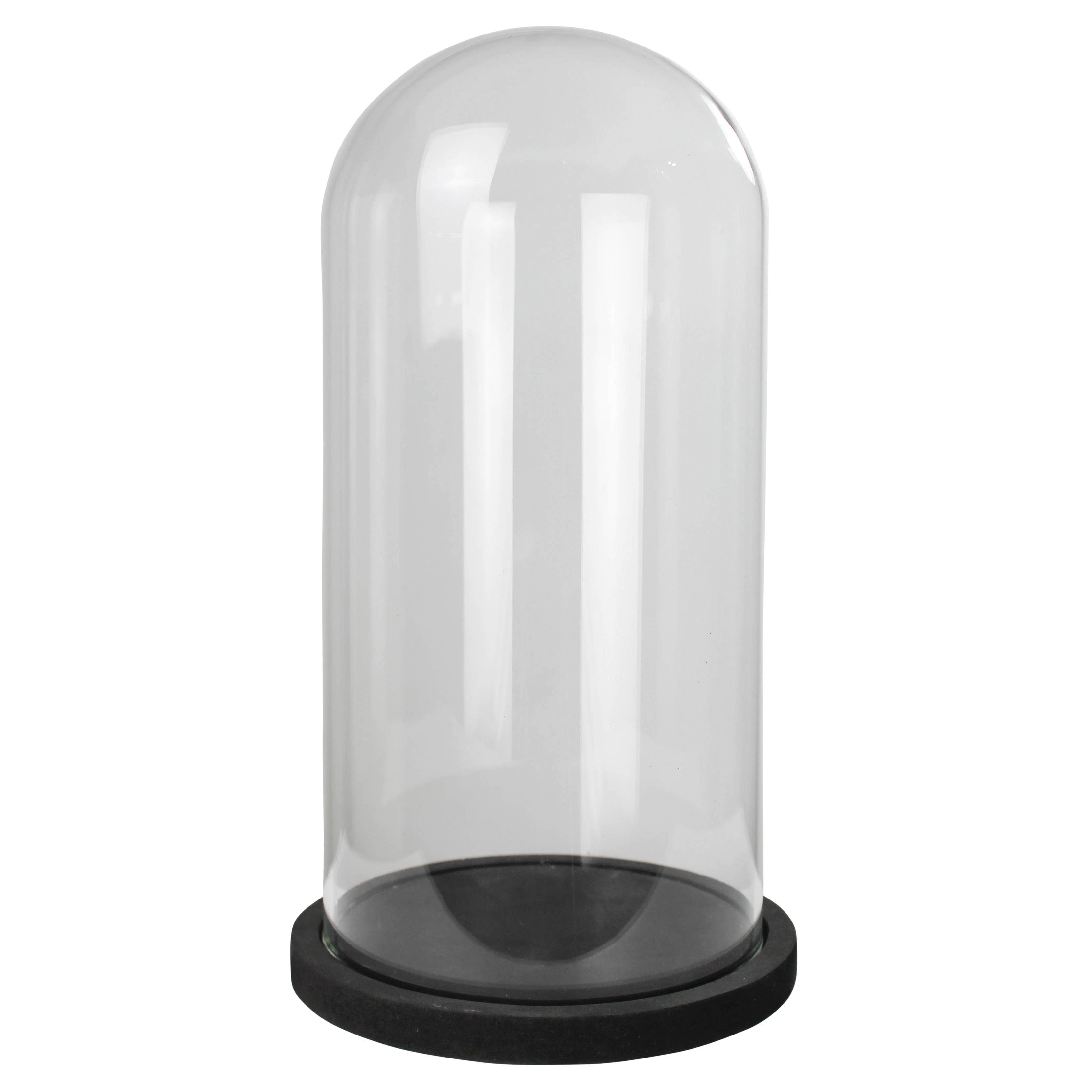 Nell Dome with Wood Base - Lrg