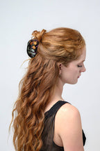 Lady's Mantle Claw - Mysterious Golden Flower Hair Clip