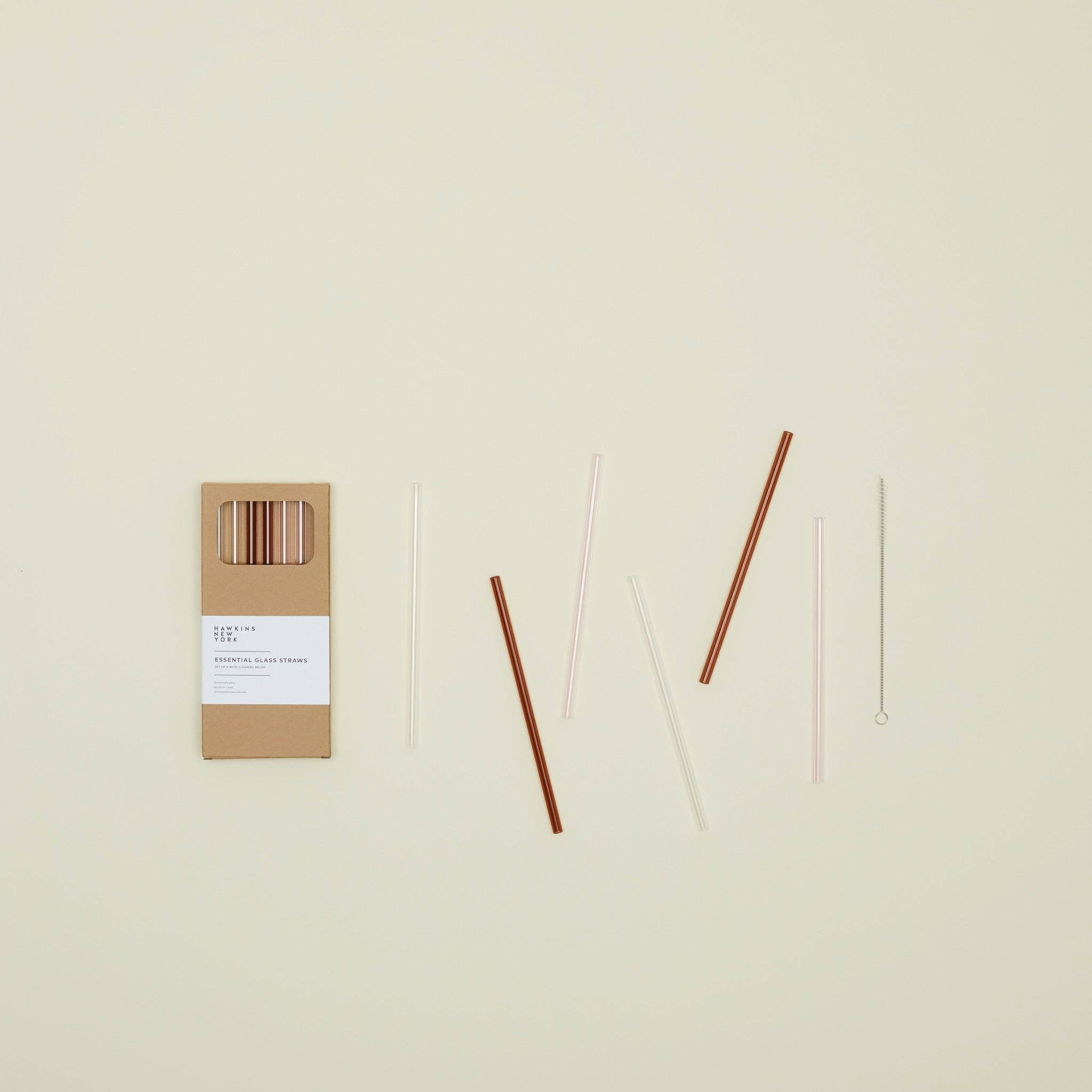 Glass Straw, Set of 6