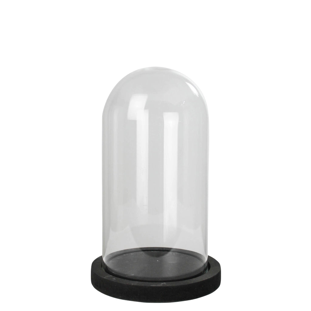 Nell Dome with Wood Base - Sm