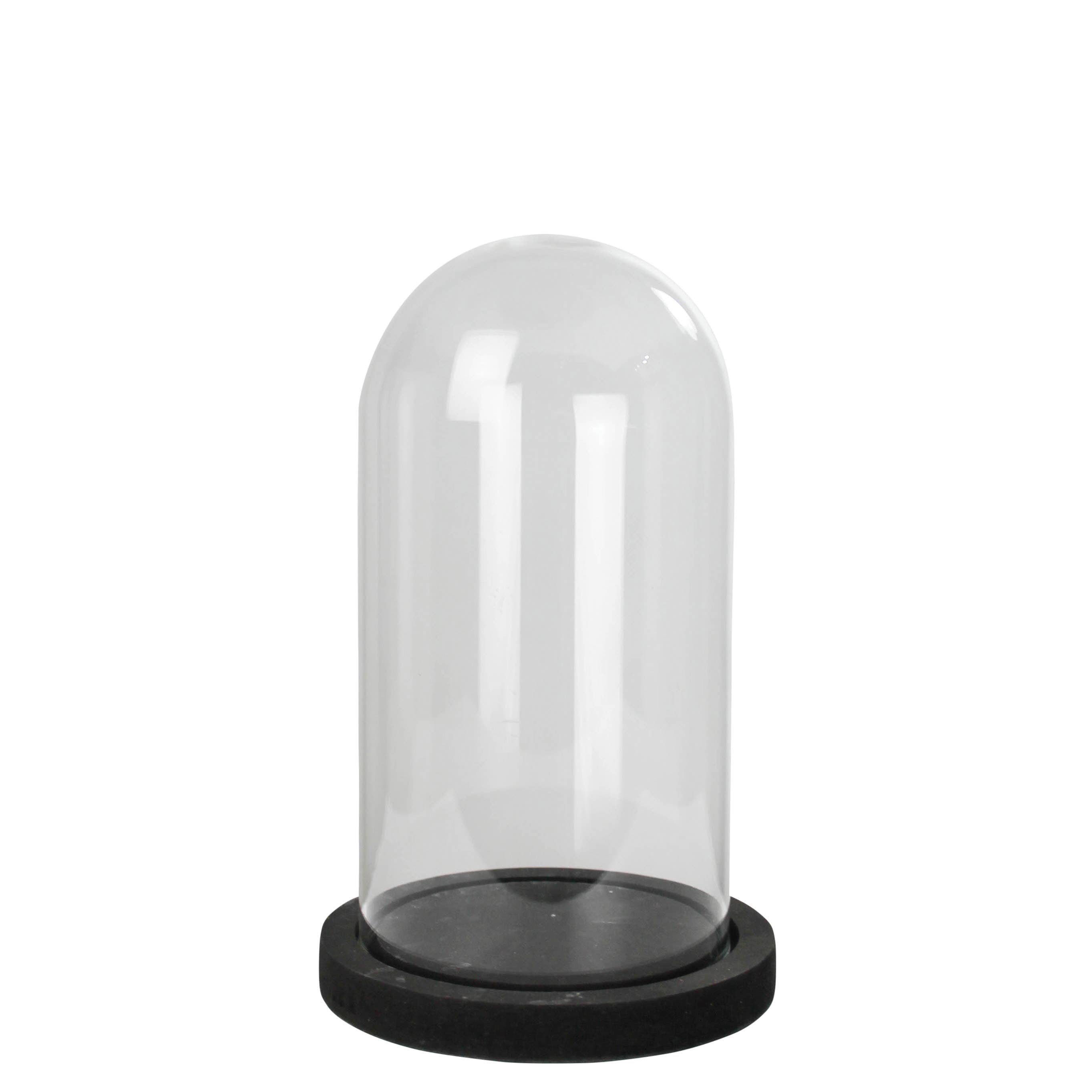 Nell Dome with Wood Base - Sm