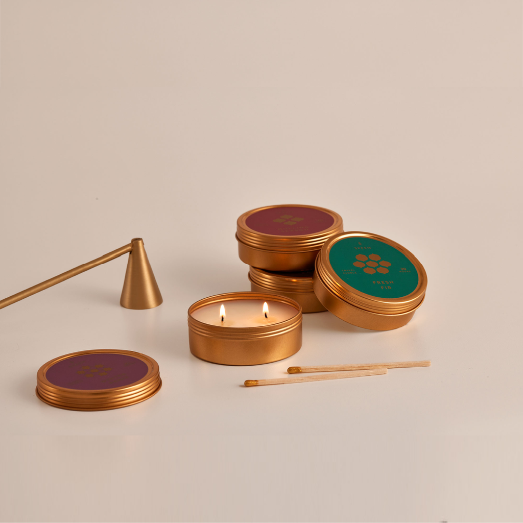 Candle Snuffer, Matte Gold